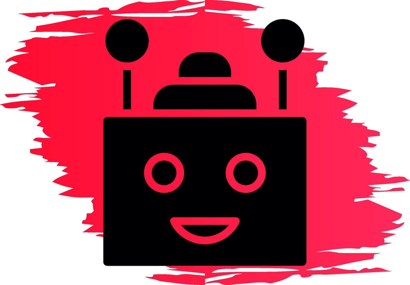 Chatbot Creative Icon Design vector