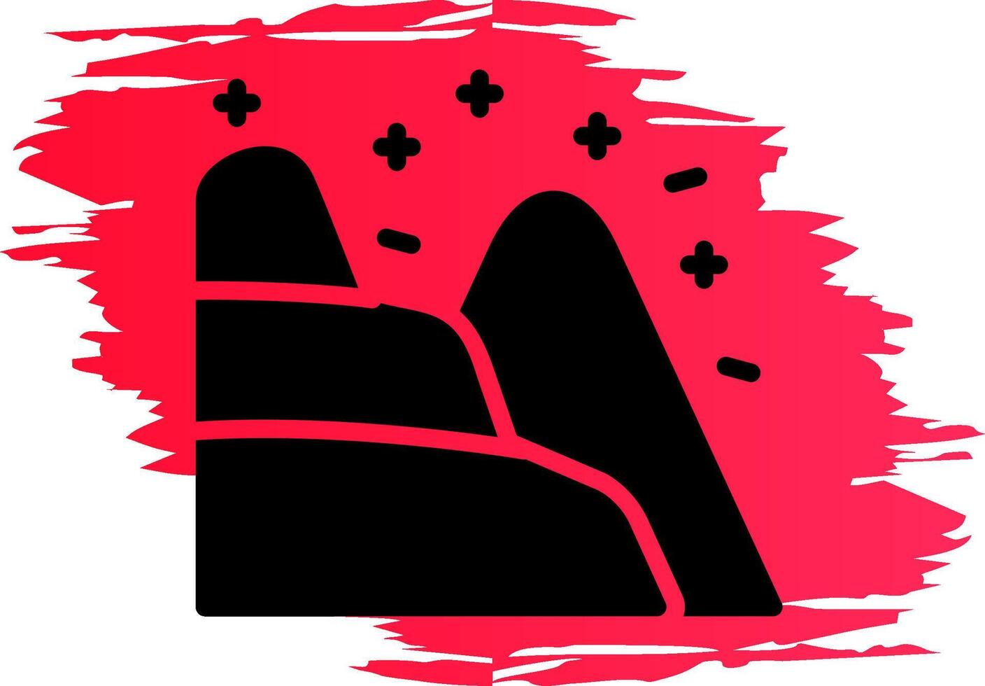 Mountain Creative Icon Design vector