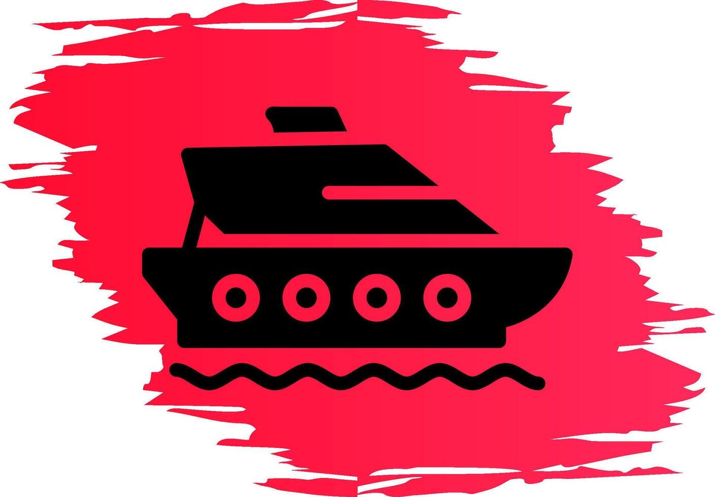 Ship Creative Icon Design vector