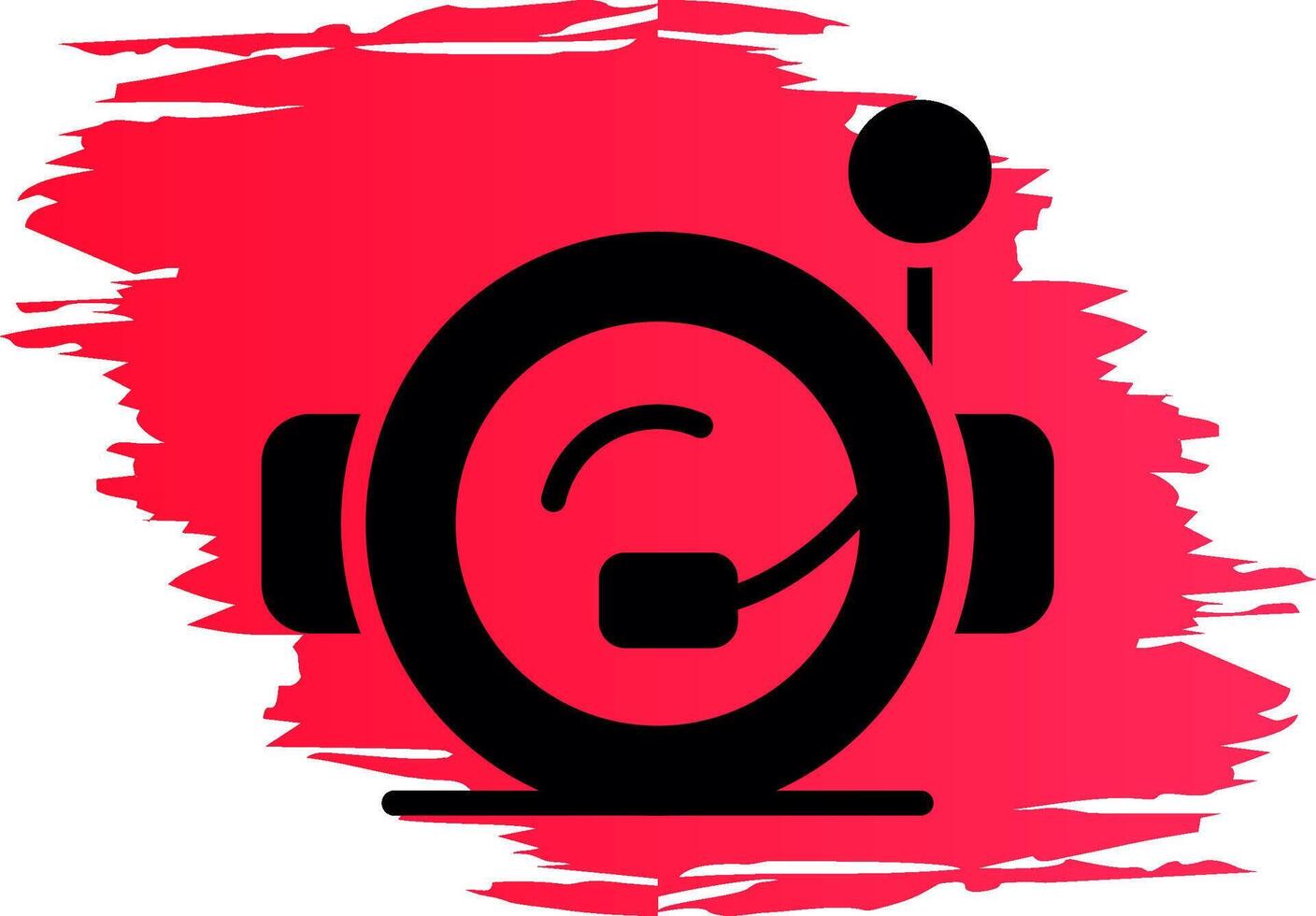 Astronaut Helmet Creative Icon Design vector