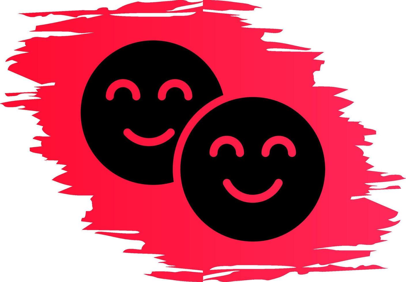 Smiley Creative Icon Design vector