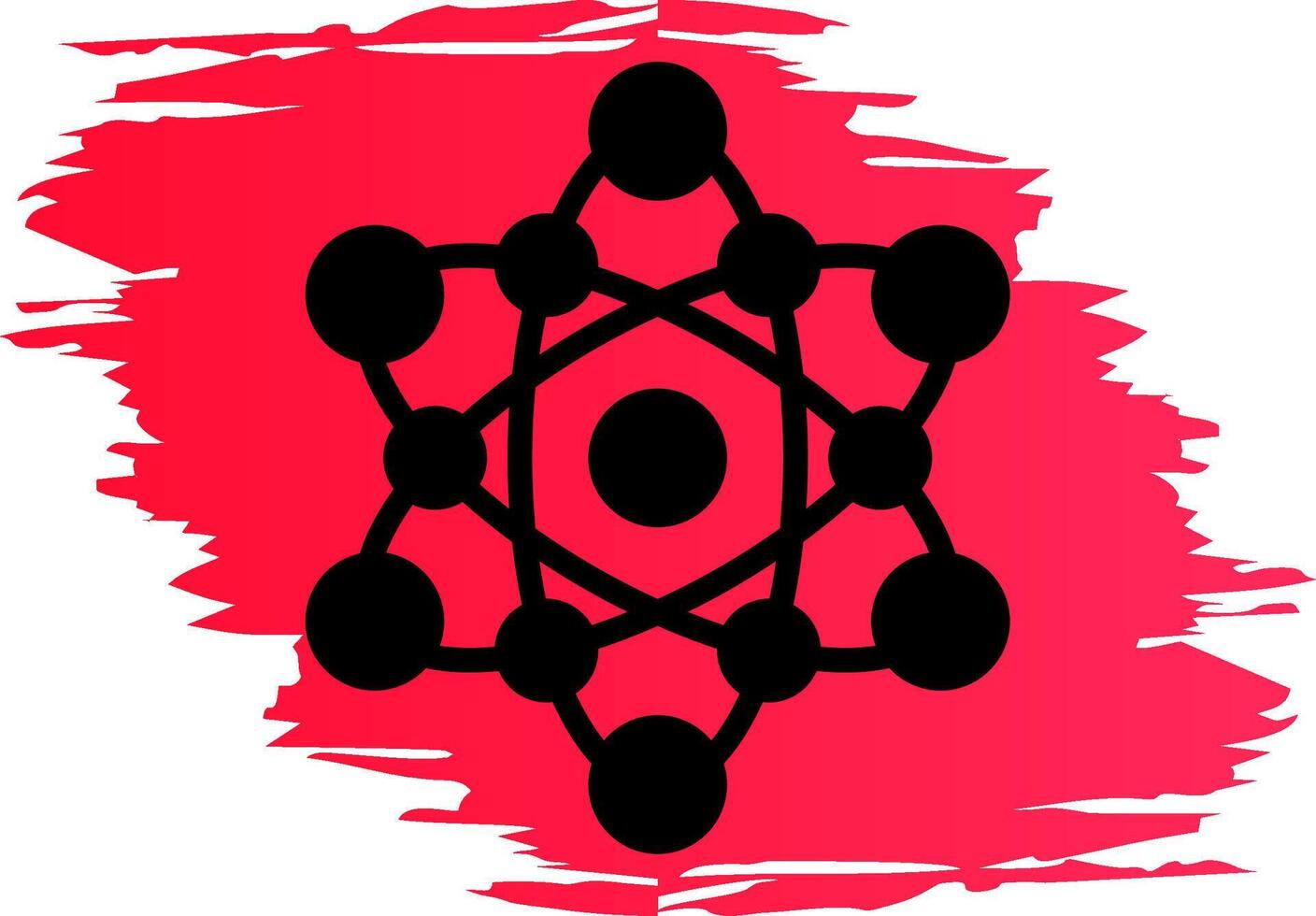 Atom Creative Icon Design vector