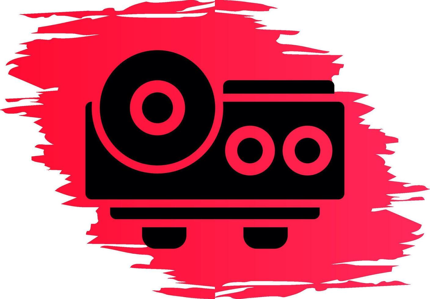Projector Creative Icon Design vector