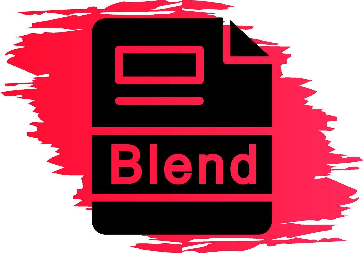 Blend Creative Icon Design vector