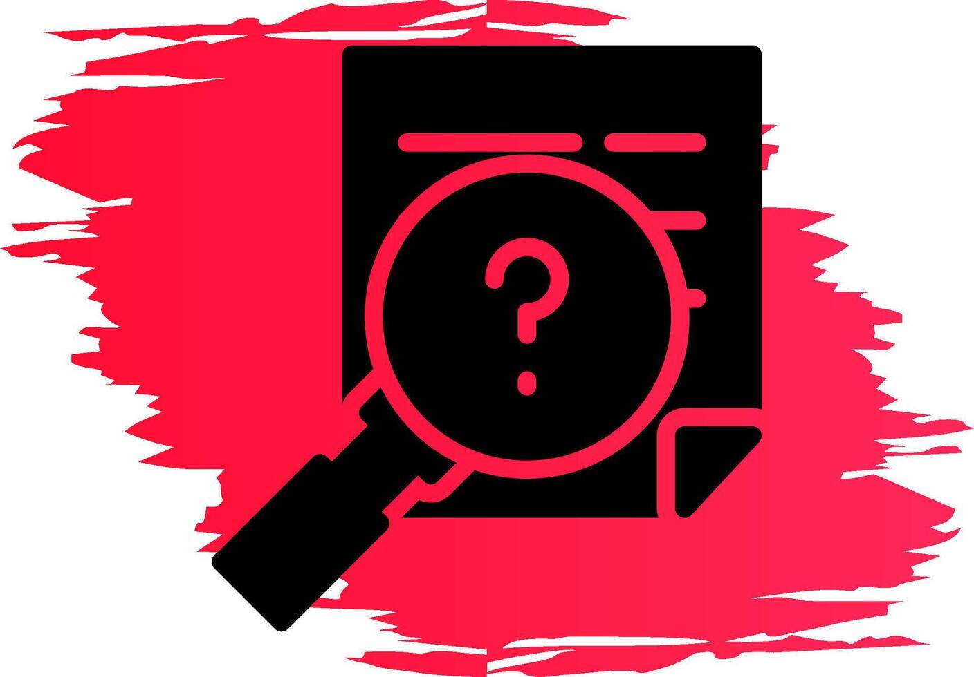 Investigation Creative Icon Design vector