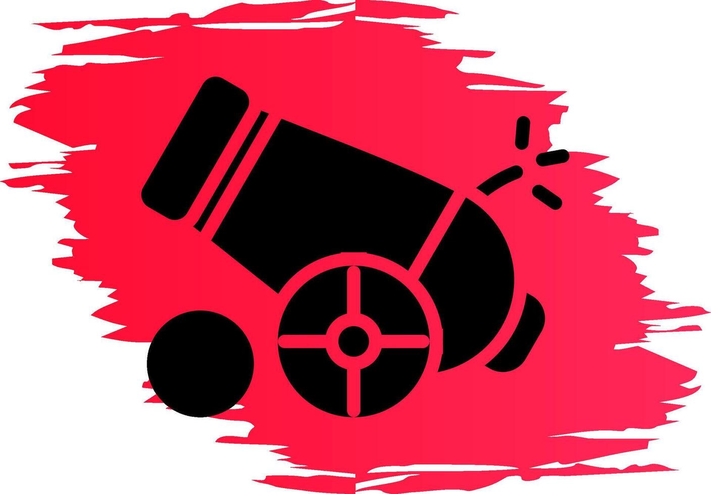 Cannon Creative Icon Design vector