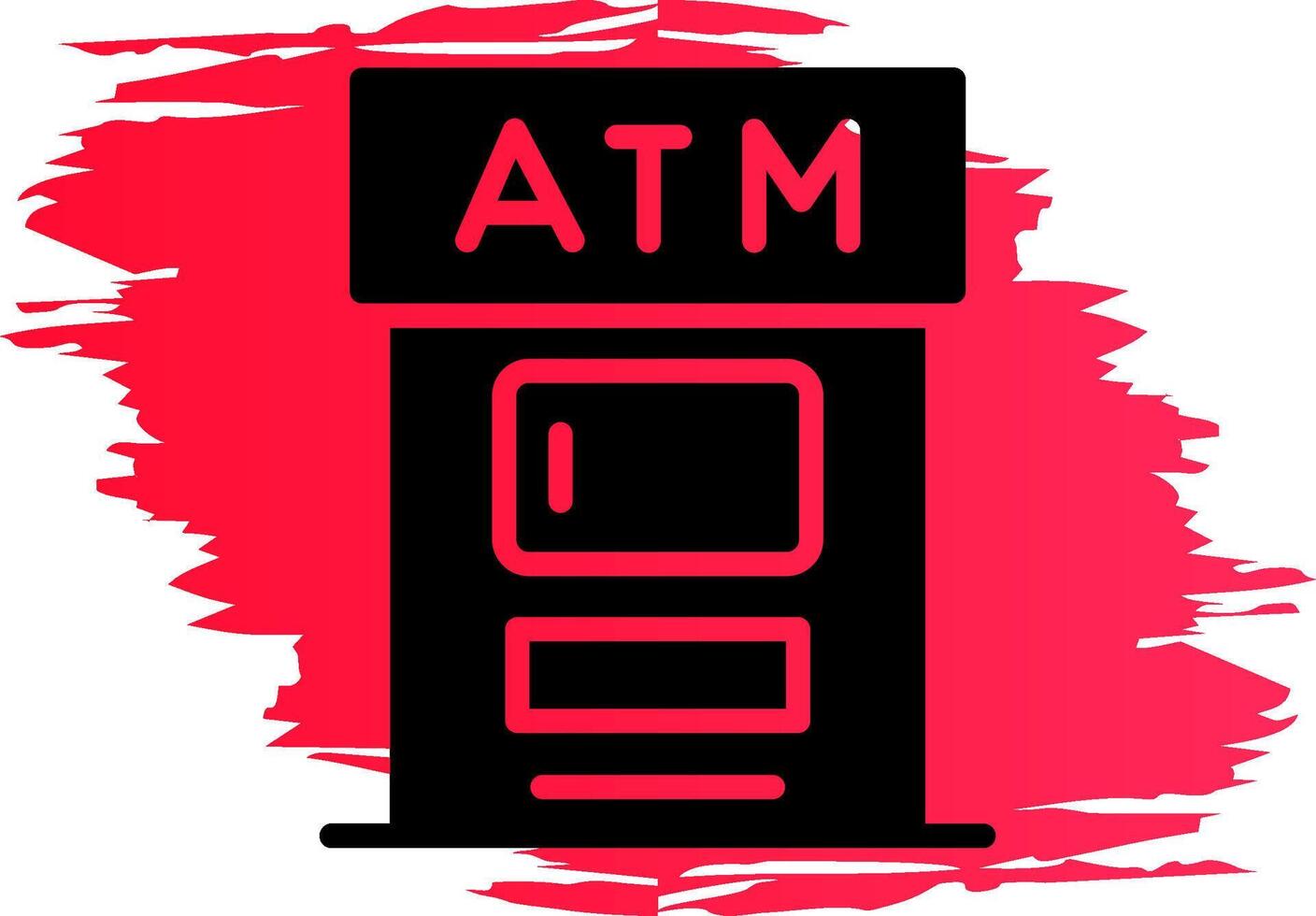 ATM Creative Icon Design vector