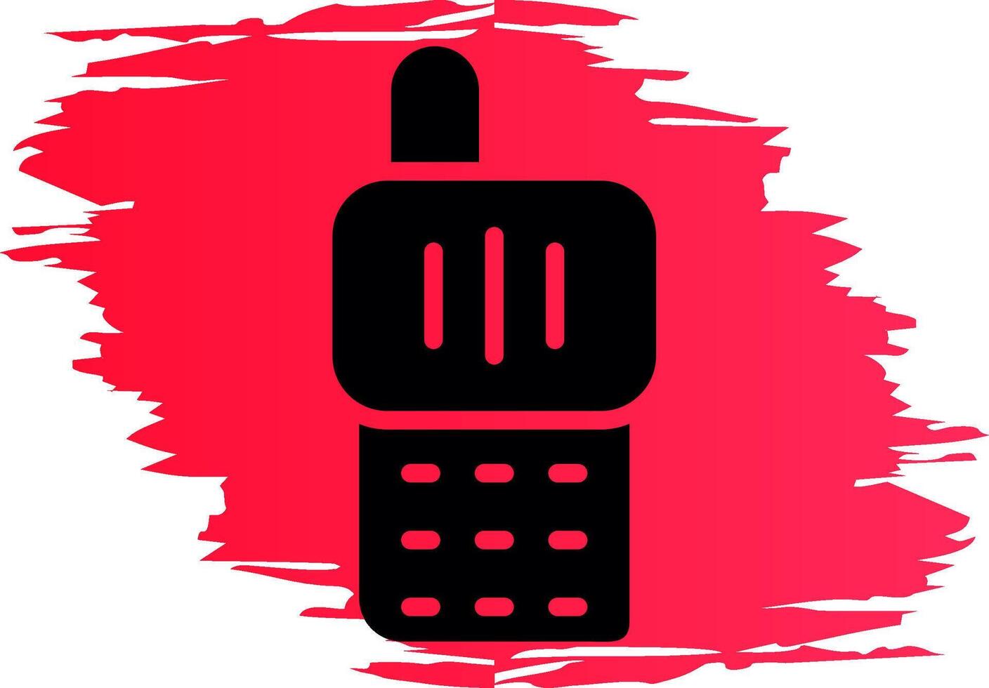 Walkie Talkies Creative Icon Design vector