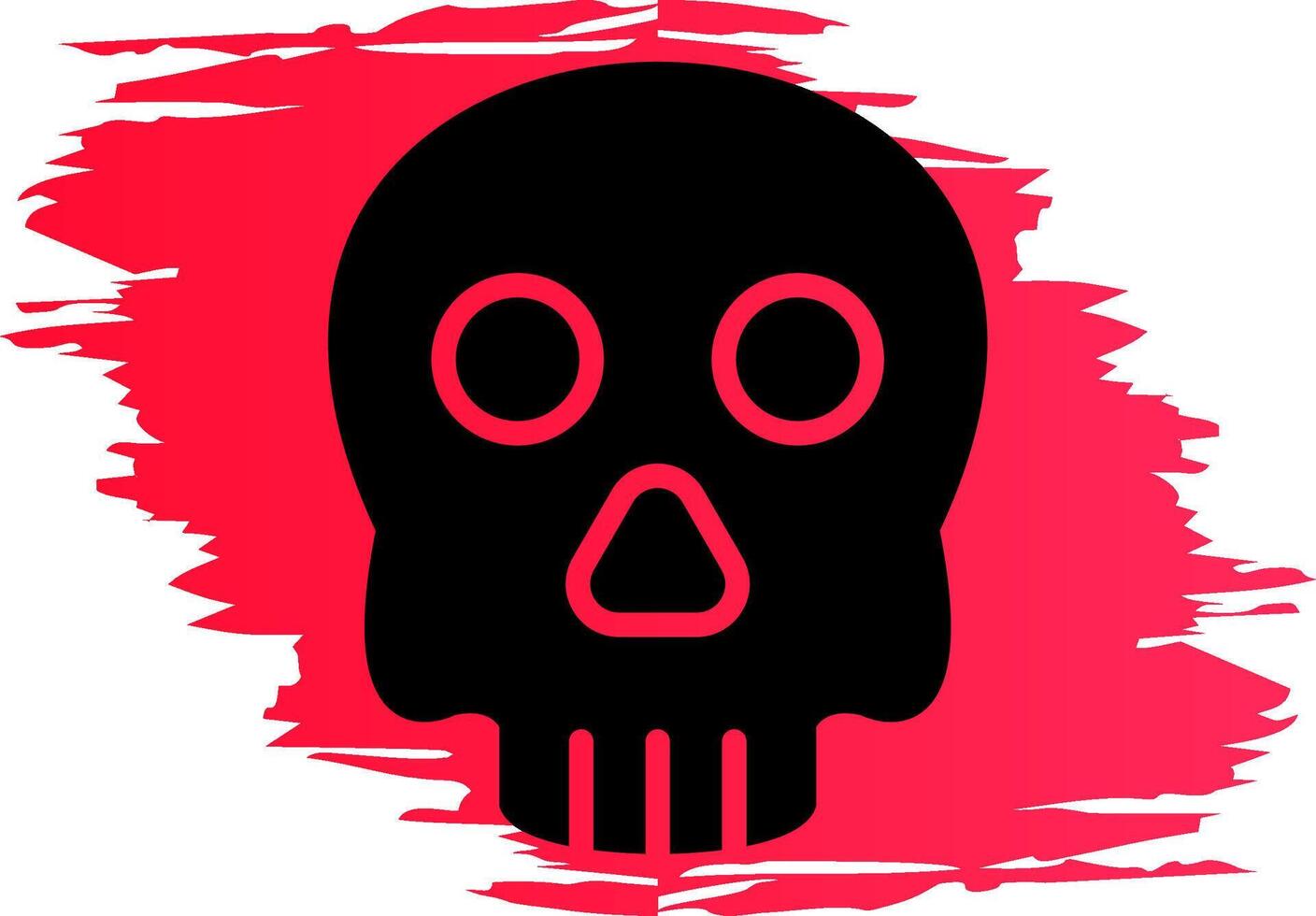 Skull Creative Icon Design vector