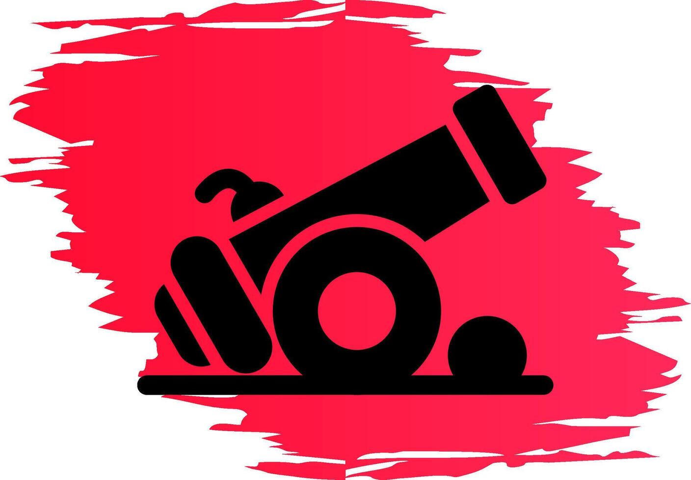Cannon Creative Icon Design vector