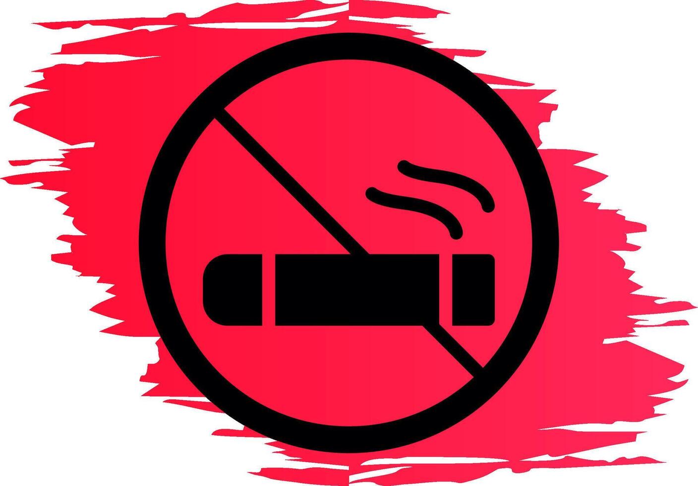 Smoking Area Creative Icon Design vector