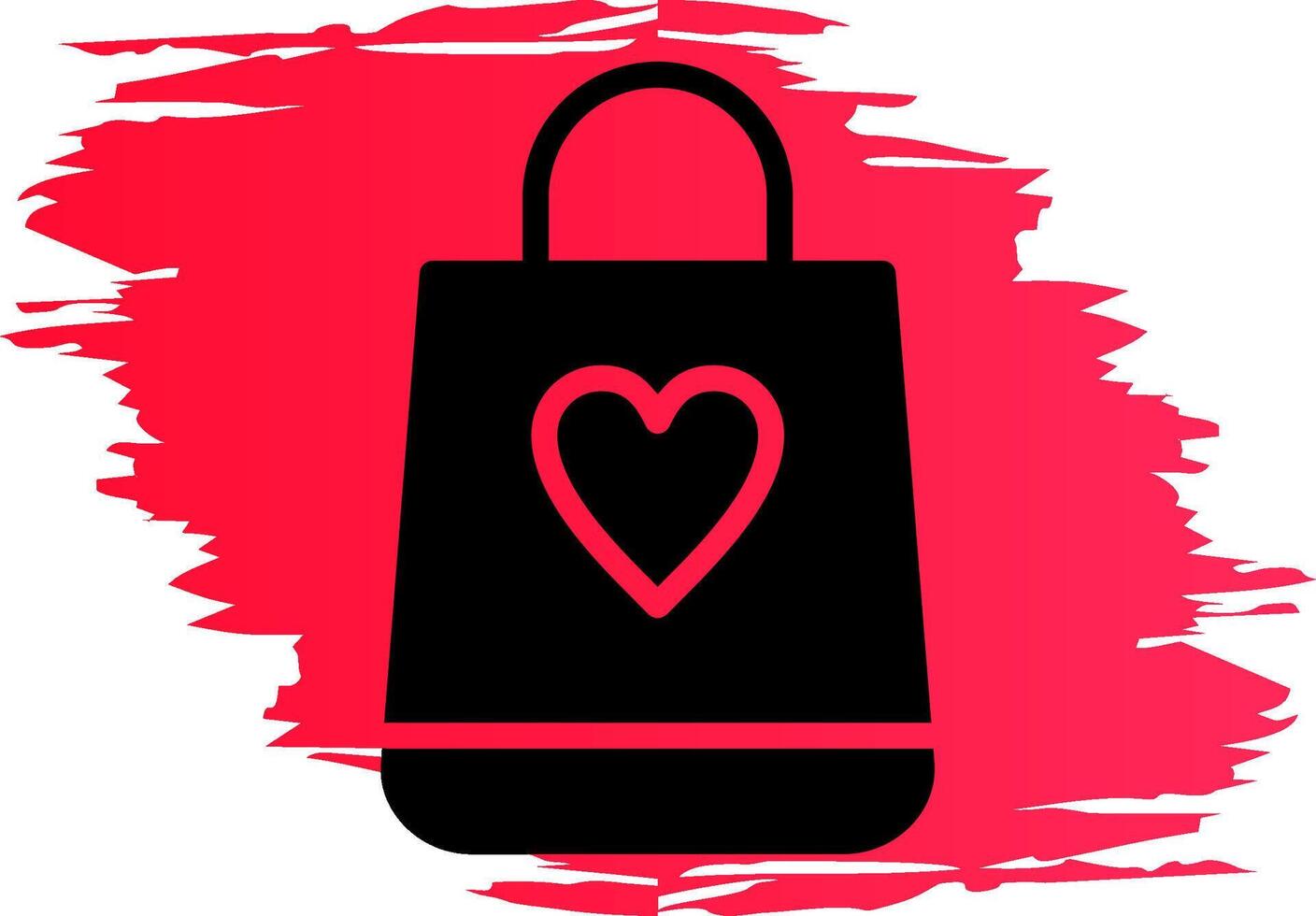 diseño de icono creativo de bolsa de compras vector