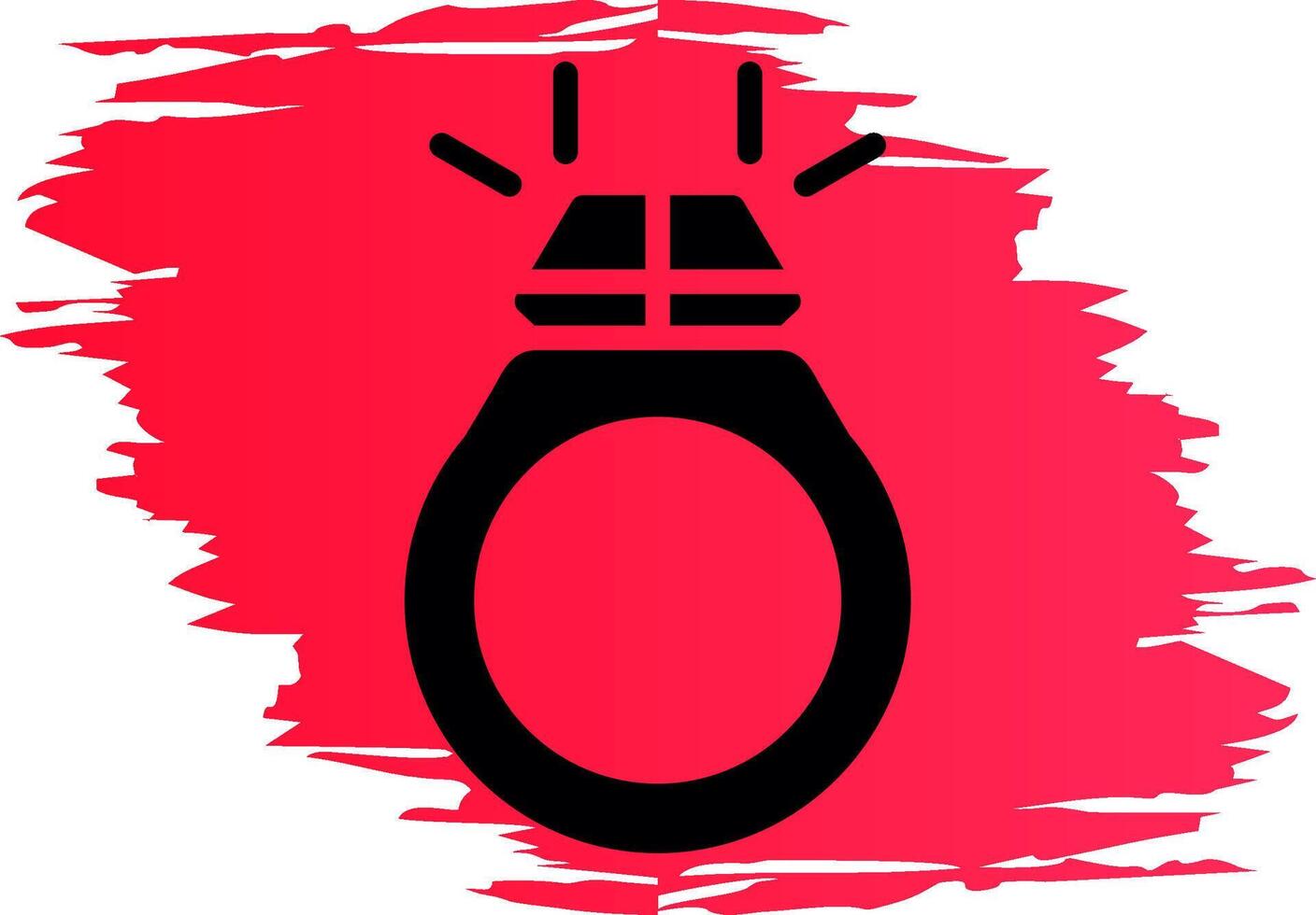 Ring Creative Icon Design vector