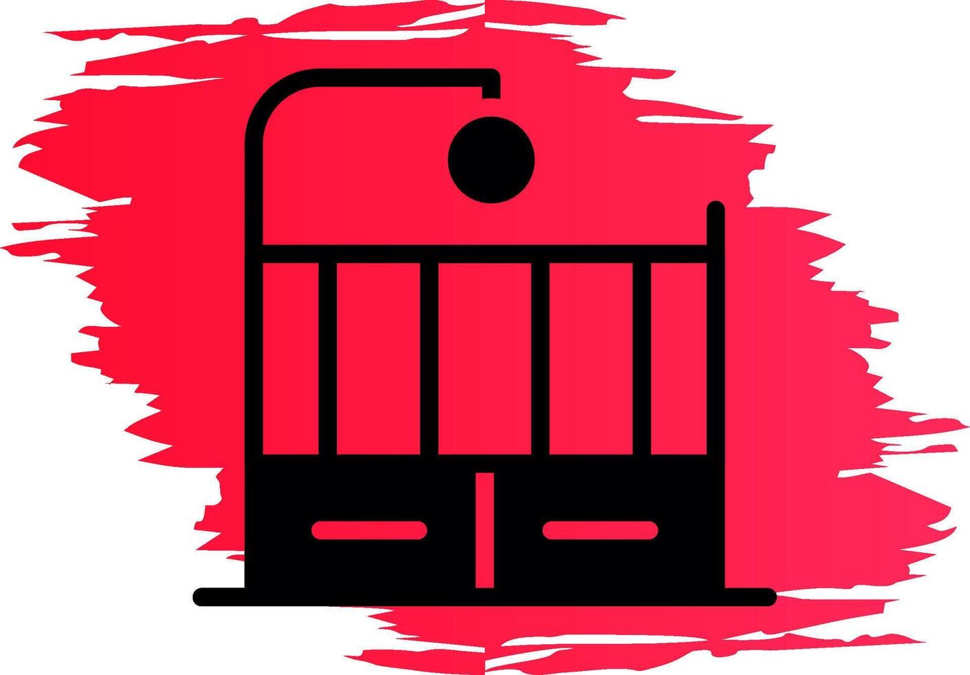 Crib Creative Icon Design vector