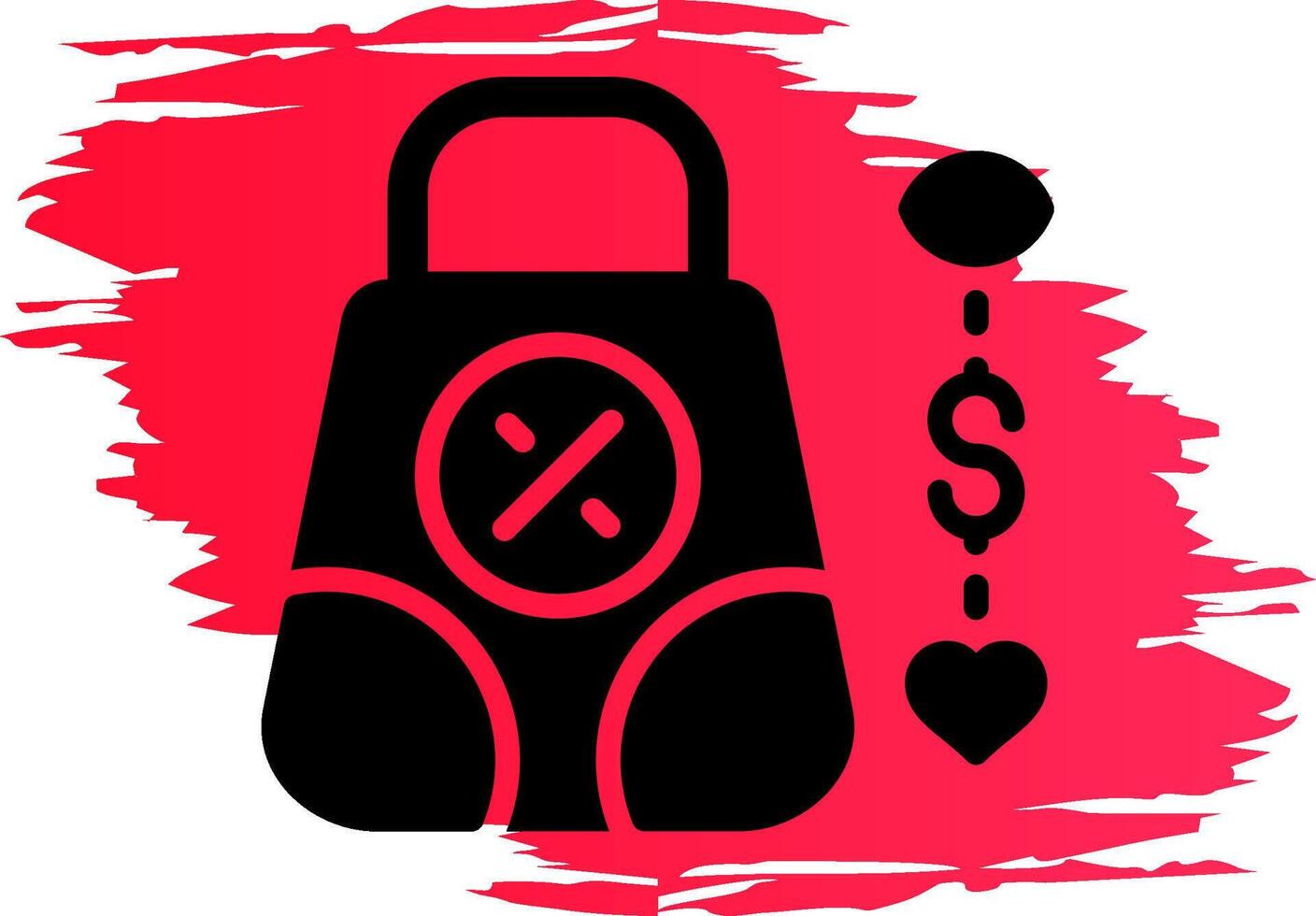 Consumer Behavior Creative Icon Design vector