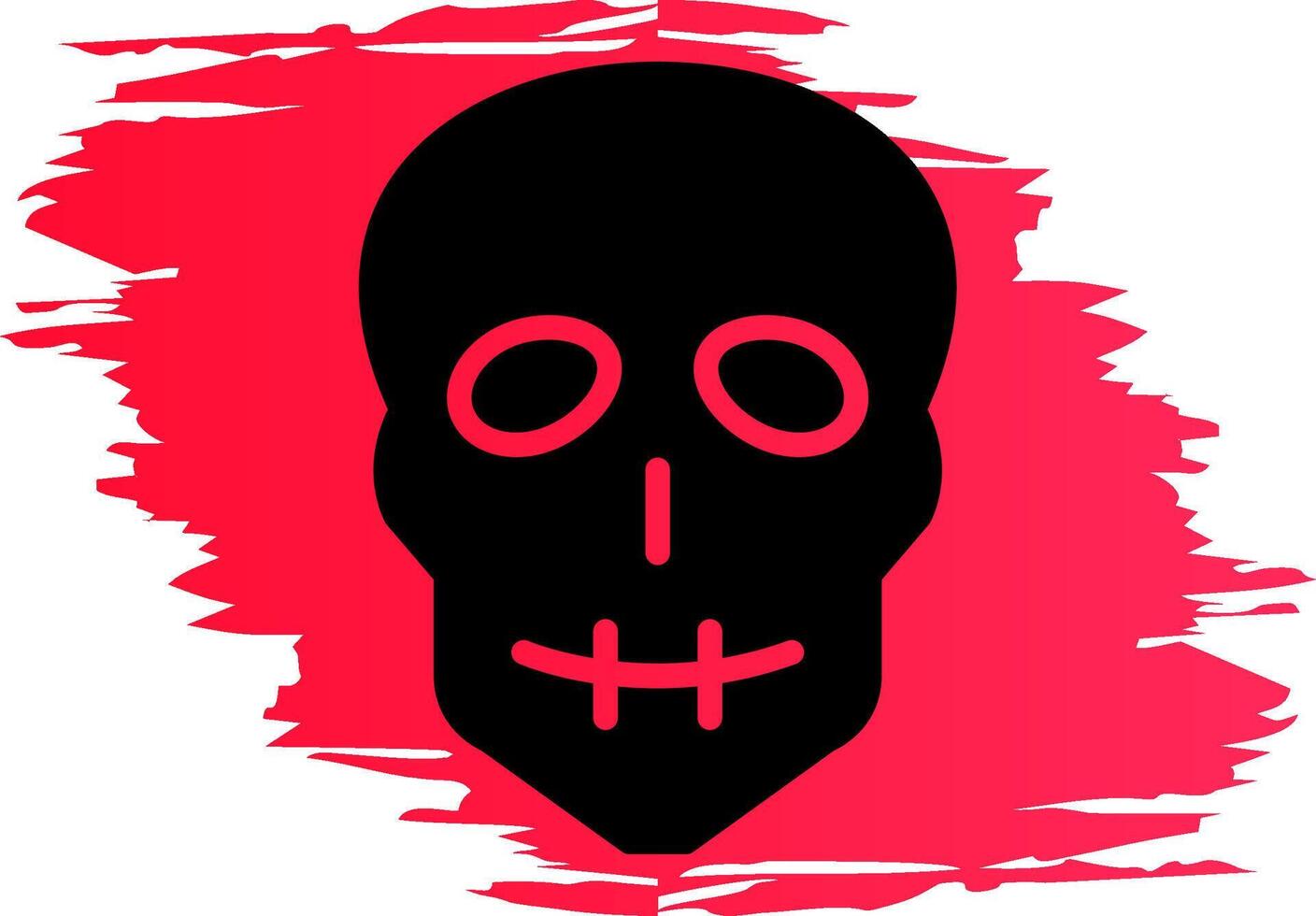 Skull Creative Icon Design vector