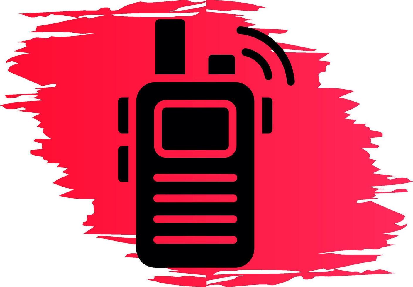 Walkie Talkies Creative Icon Design vector