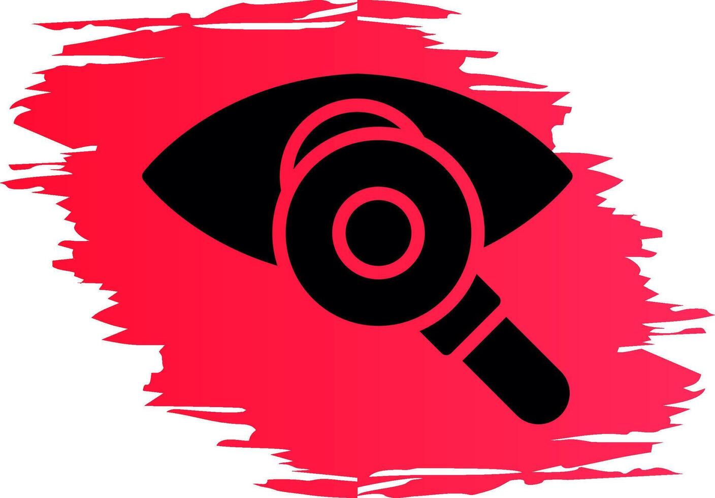 Eye Test Creative Icon Design vector