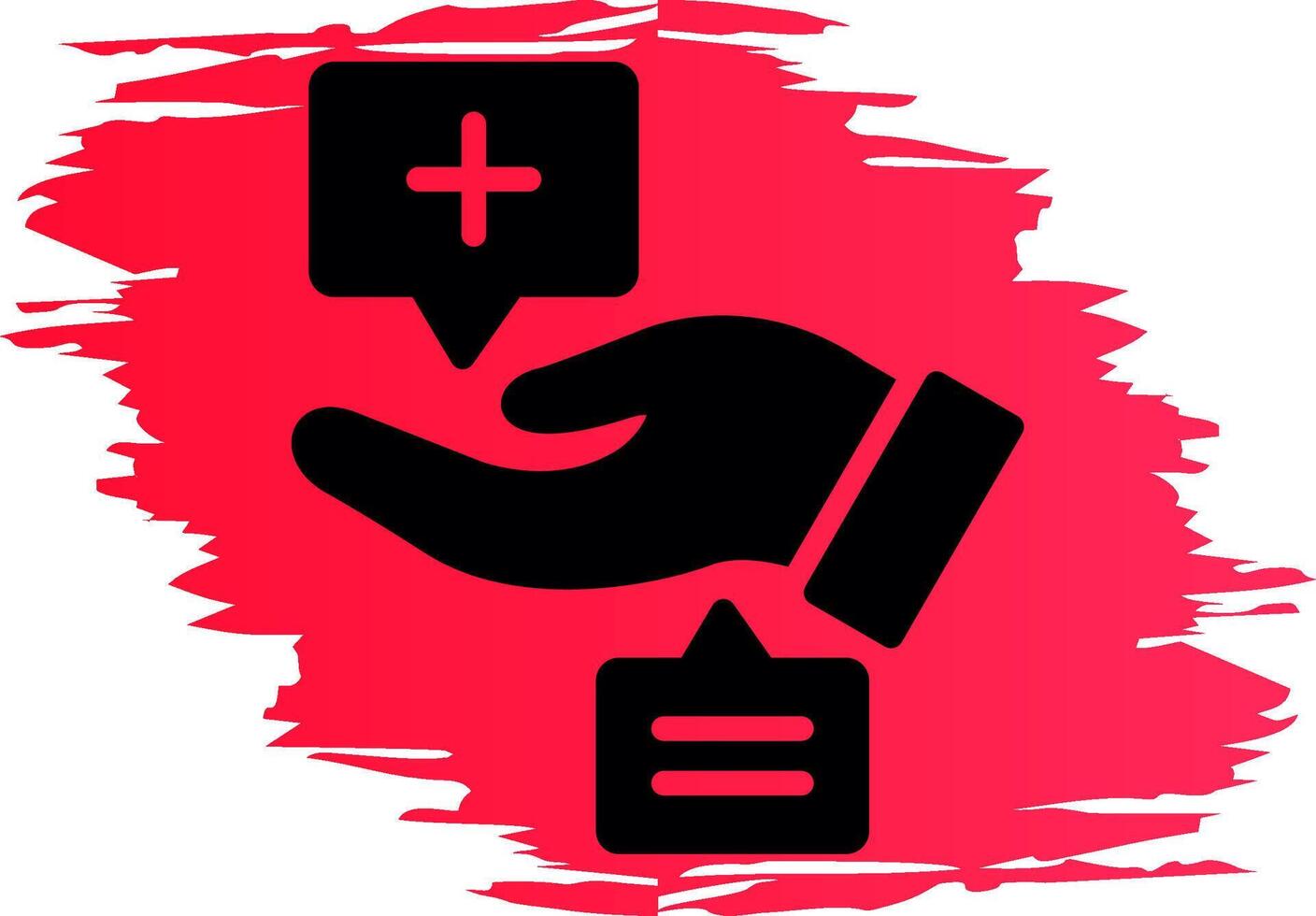 Blood Donation Creative Icon Design vector
