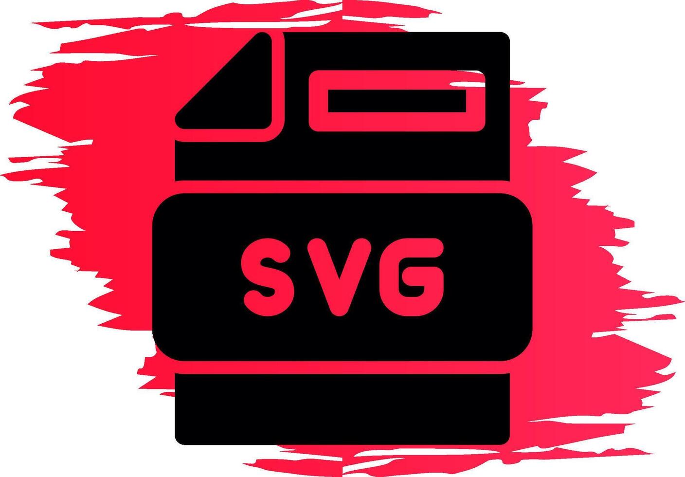 Svg File Creative Icon Design vector