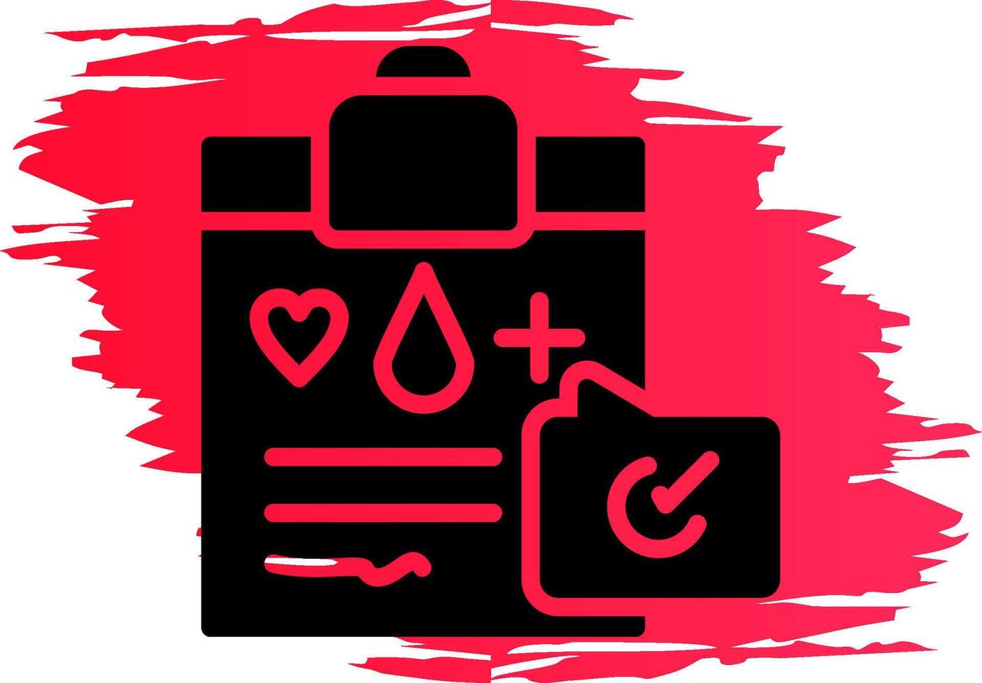 Medical Record Creative Icon Design vector