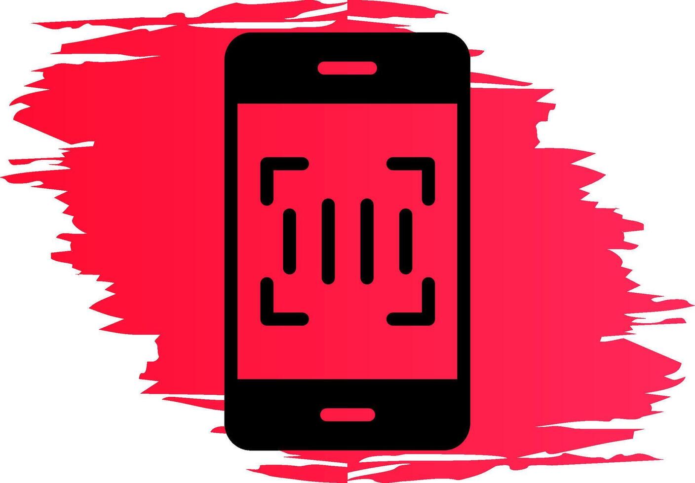 Barcode Creative Icon Design vector