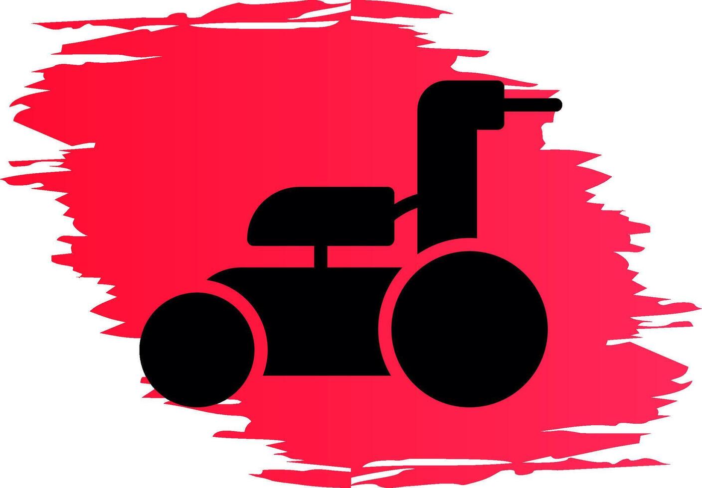 Lawnmower Creative Icon Design vector