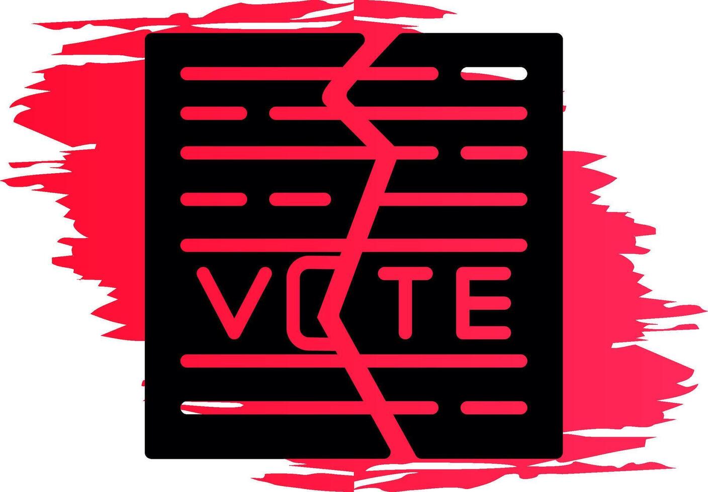 Ballot Creative Icon Design vector