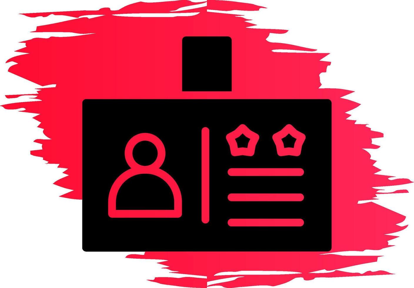 Police ID Card Creative Icon Design vector