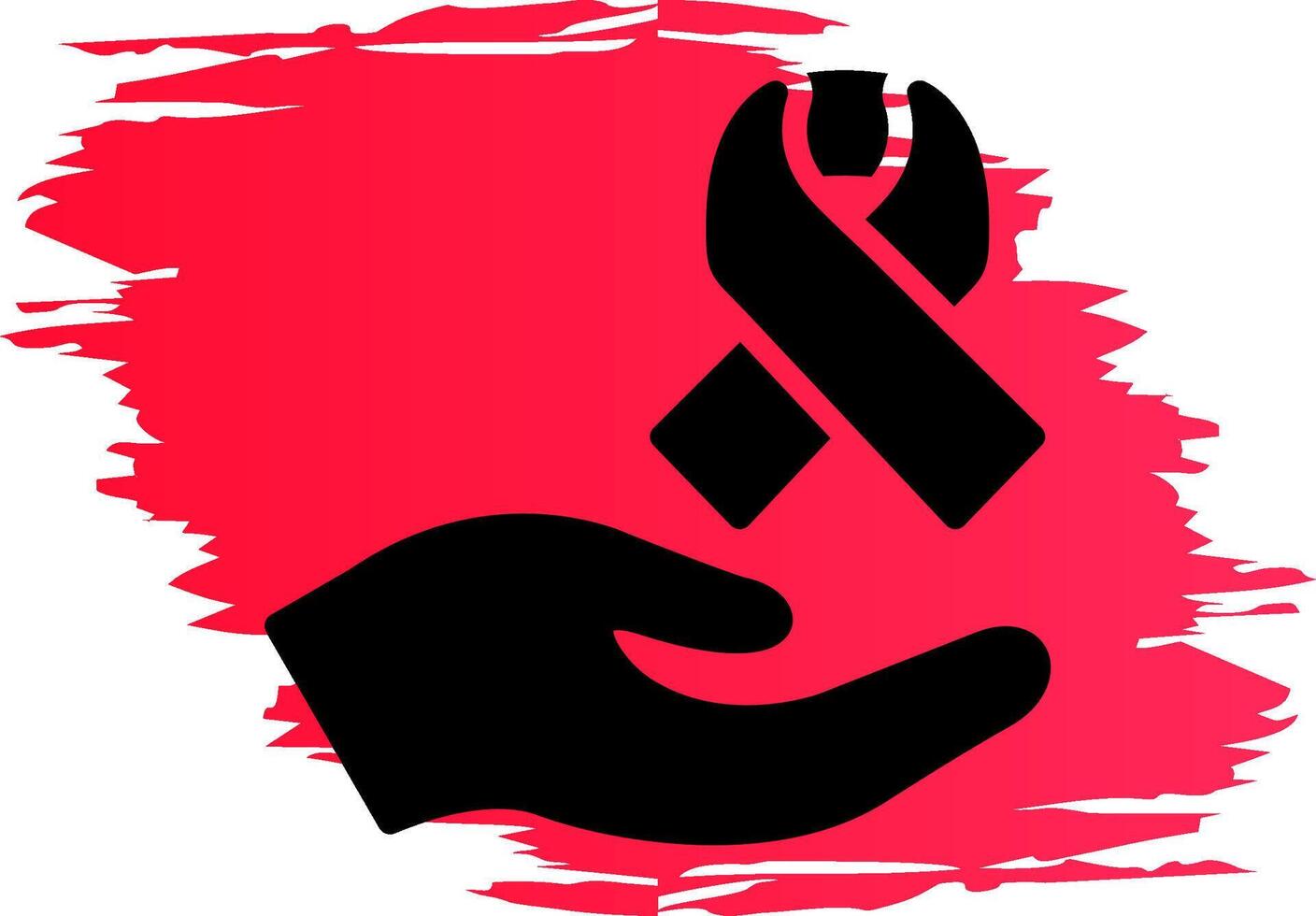 Cancer Diagnosis Creative Icon Design vector