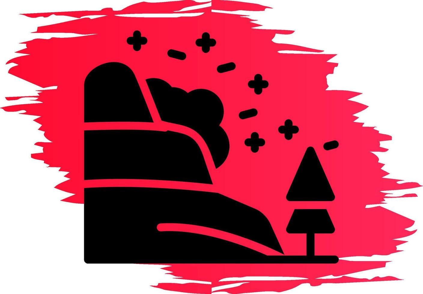 Avalanche Creative Icon Design vector