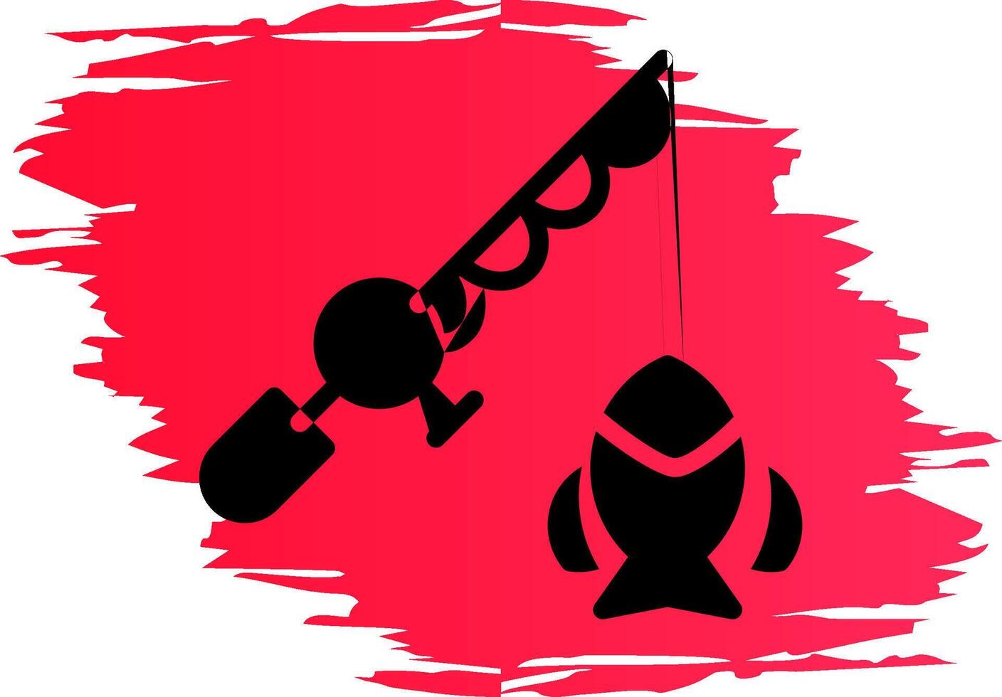 Commercial Fishing Creative Icon Design vector