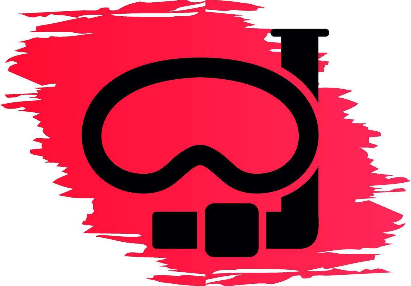 Scuba Dive Creative Icon Design vector