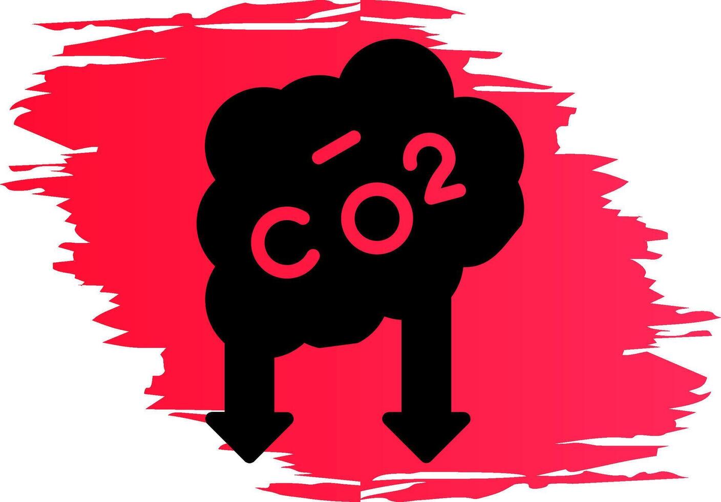 diseño de icono creativo de contaminación del aire vector