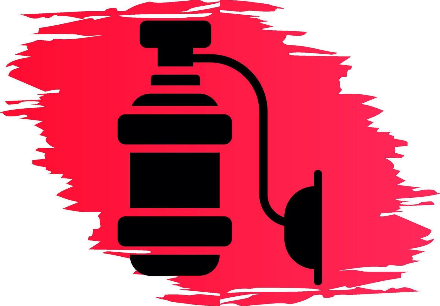 Oxygen Tank Creative Icon Design vector