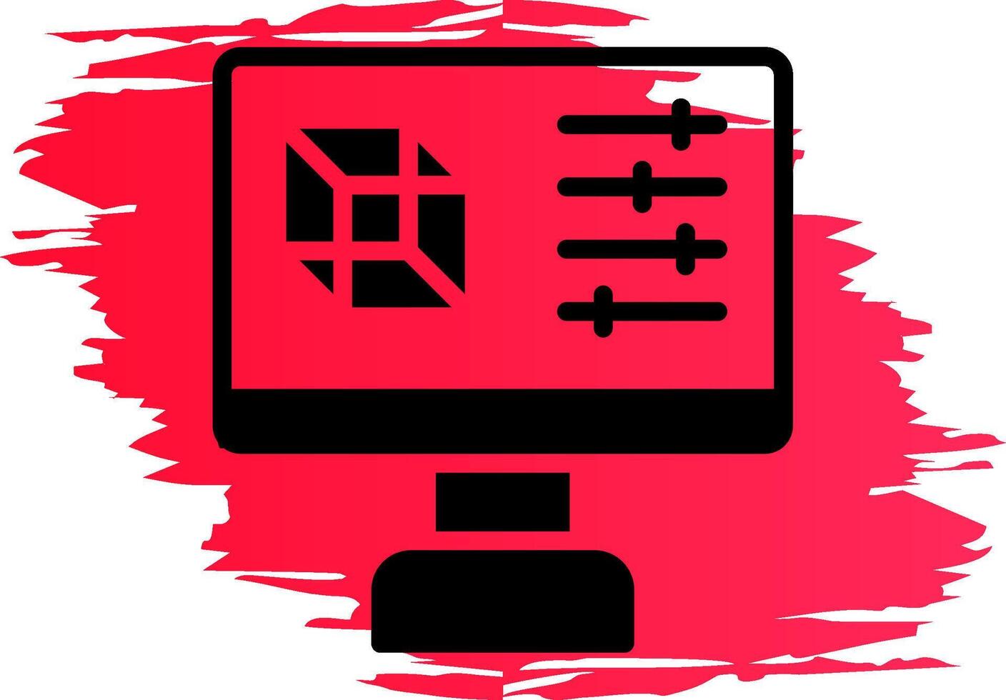 Simulation Creative Icon Design vector