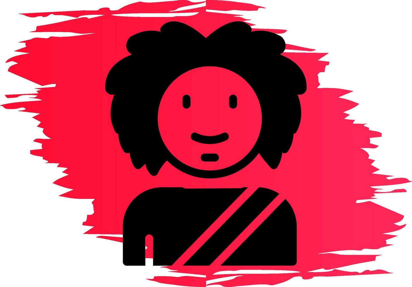 Prehistoric Man Creative Icon Design vector