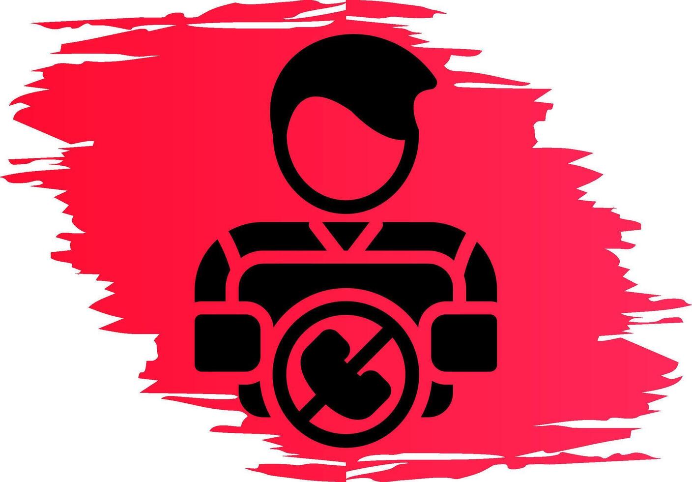 Contactless Delivery Creative Icon Design vector