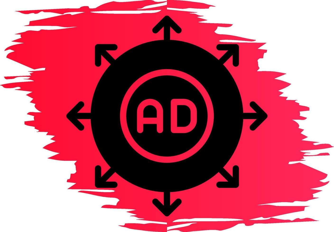 Advertising Submission Creative Icon Design vector