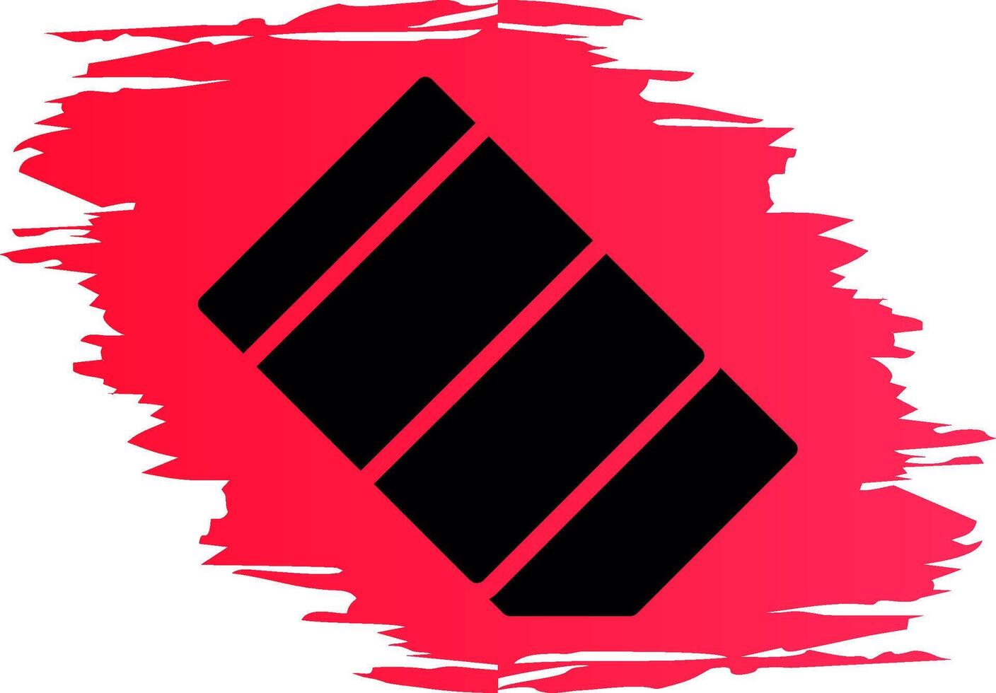 Eraser Creative Icon Design vector
