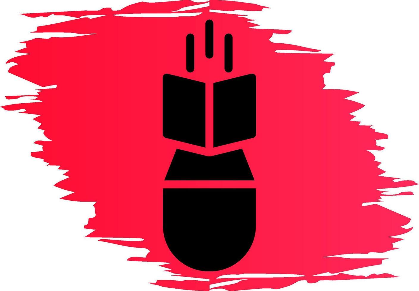 Nuclear Creative Icon Design vector