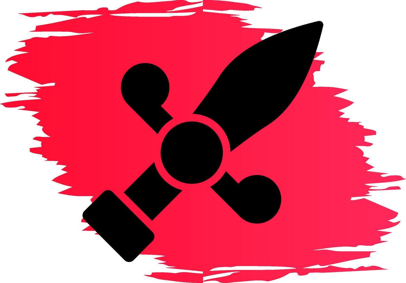 Dagger Creative Icon Design vector