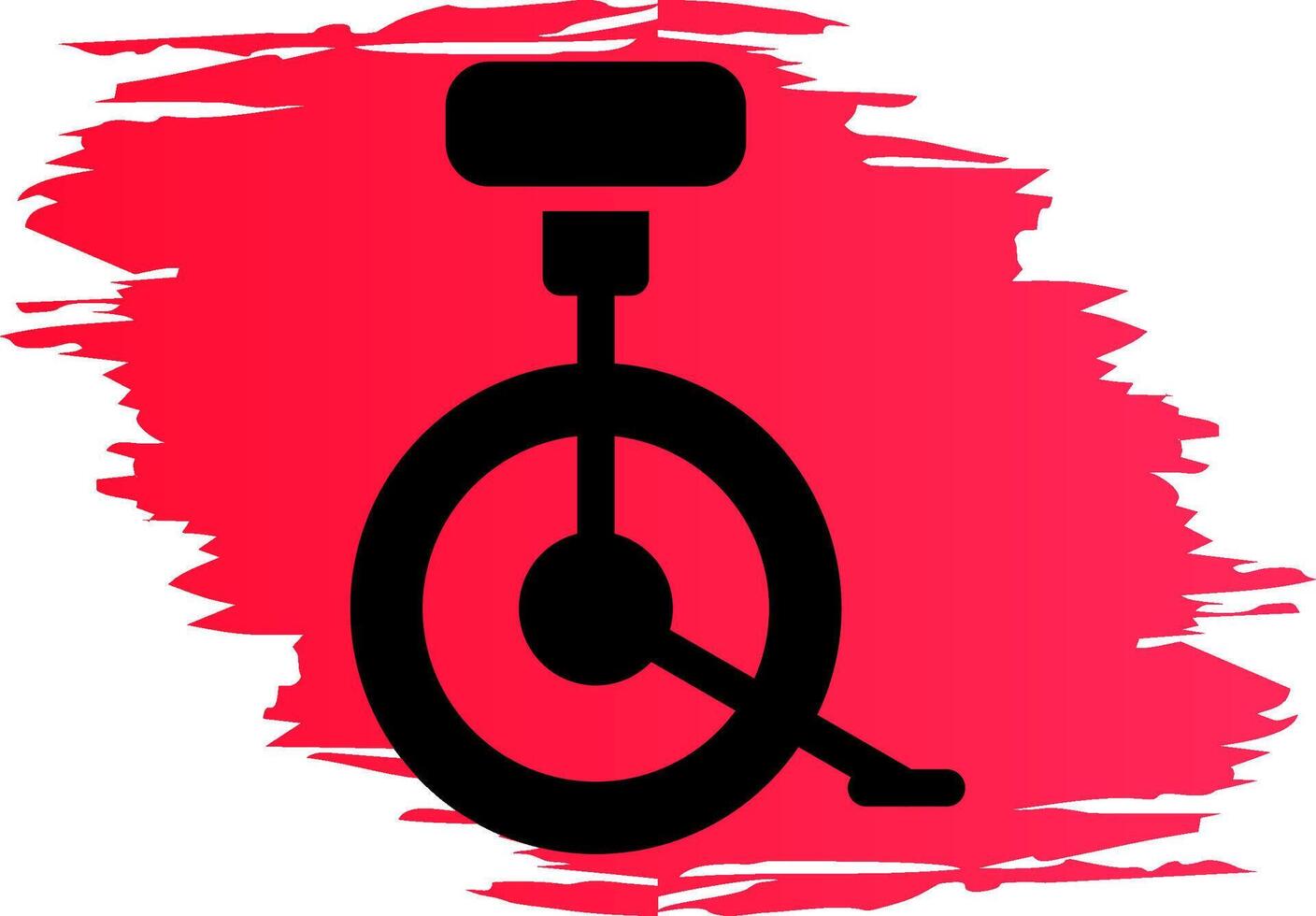 Unicycle Creative Icon Design vector