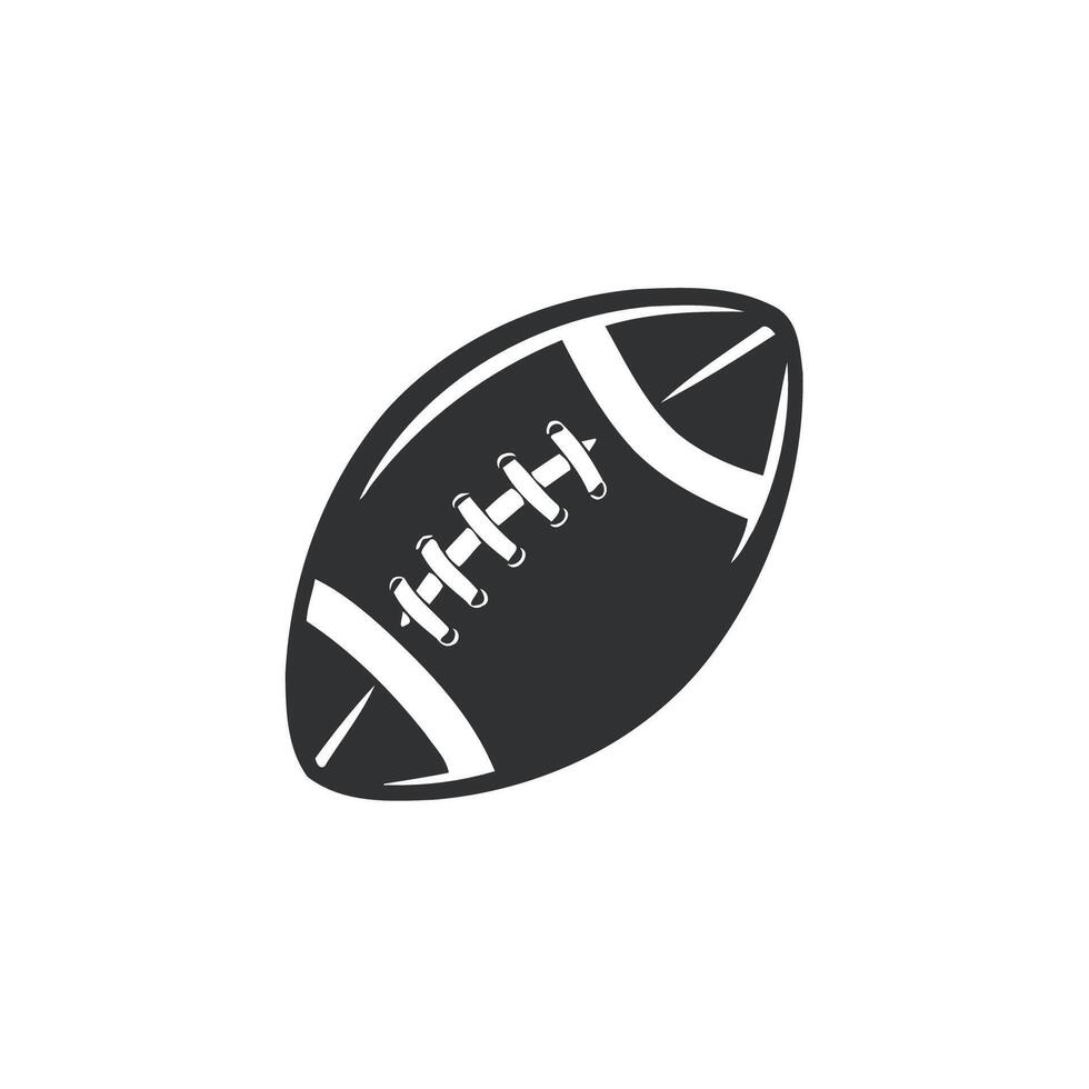 americano fútbol americano pelota. vector ilustración diseño.