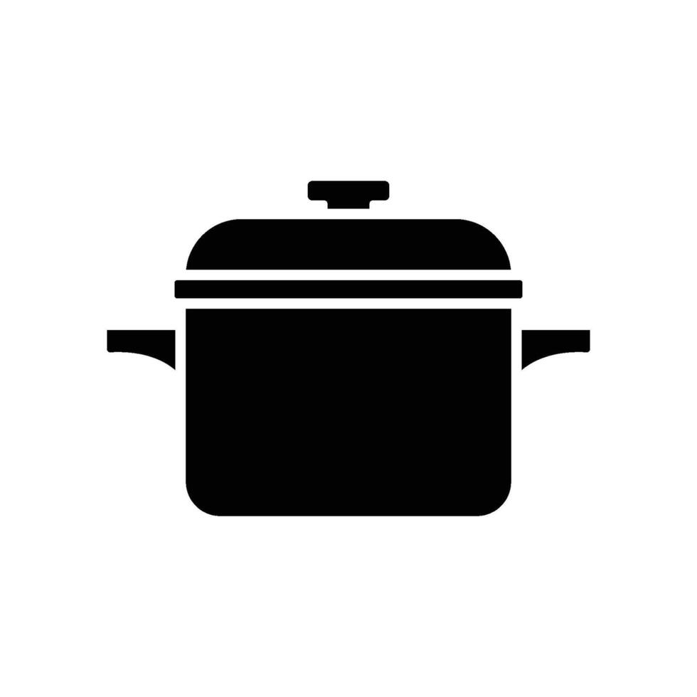 sauce pan icon vector design template simple and modern
