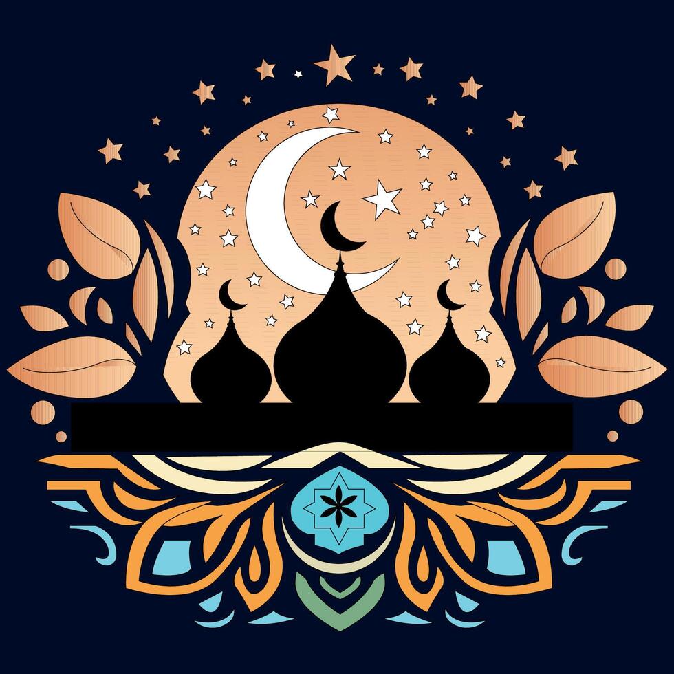 eid festival para eid ul fitor vector