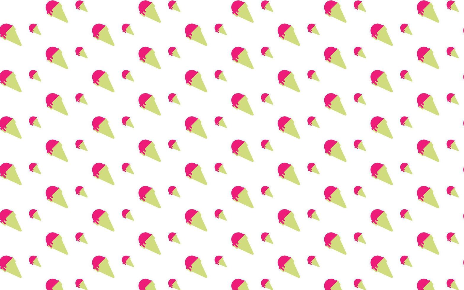 seamless pattern ice cream cone.Vector vector