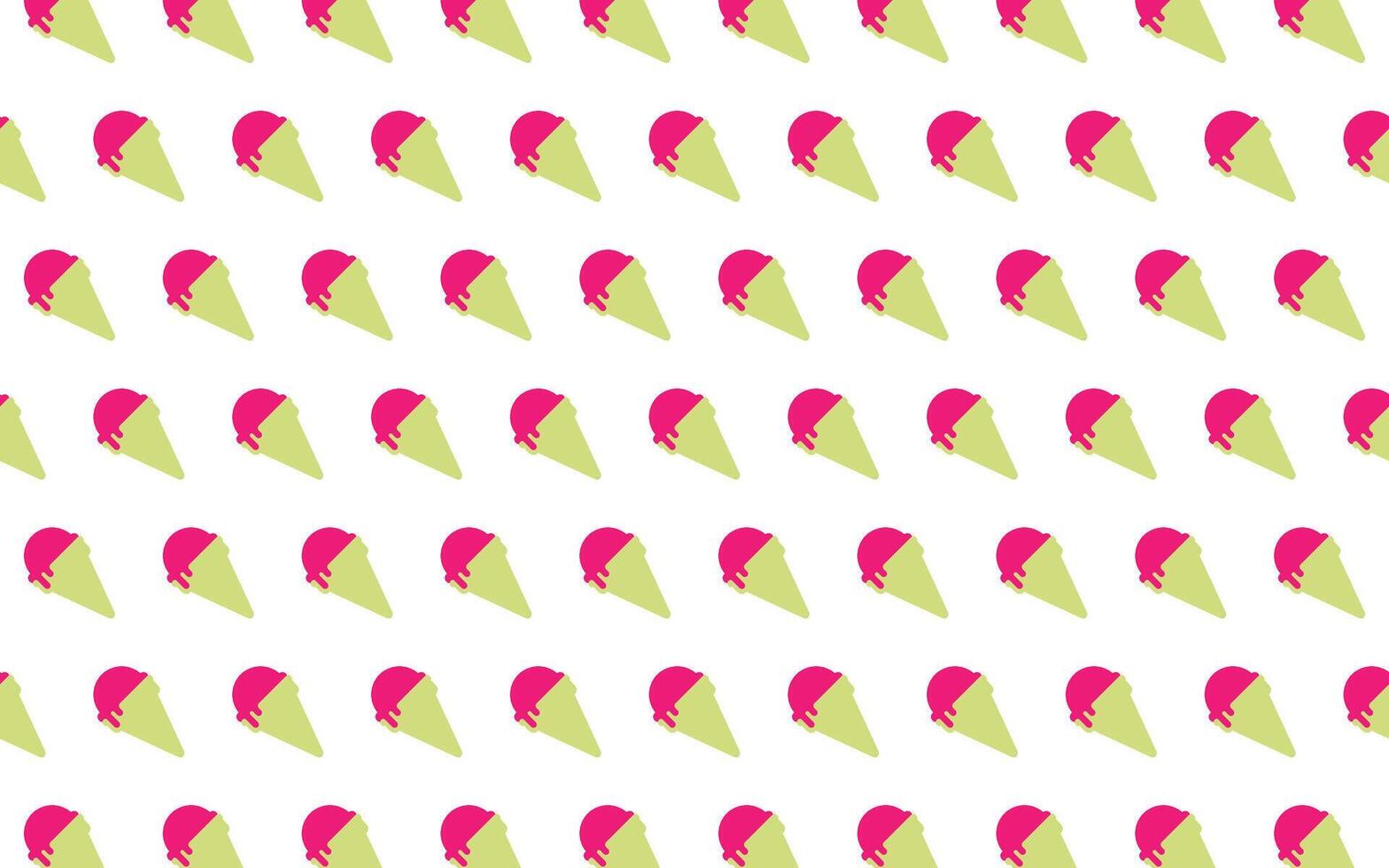 ice cream pattern. blue color background. Vector
