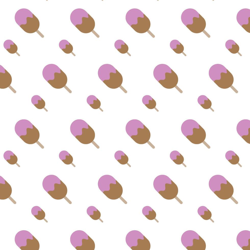 sweet ice cream pattern vector eps 10