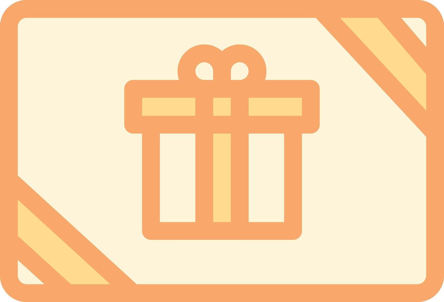 Gift Card vector icon